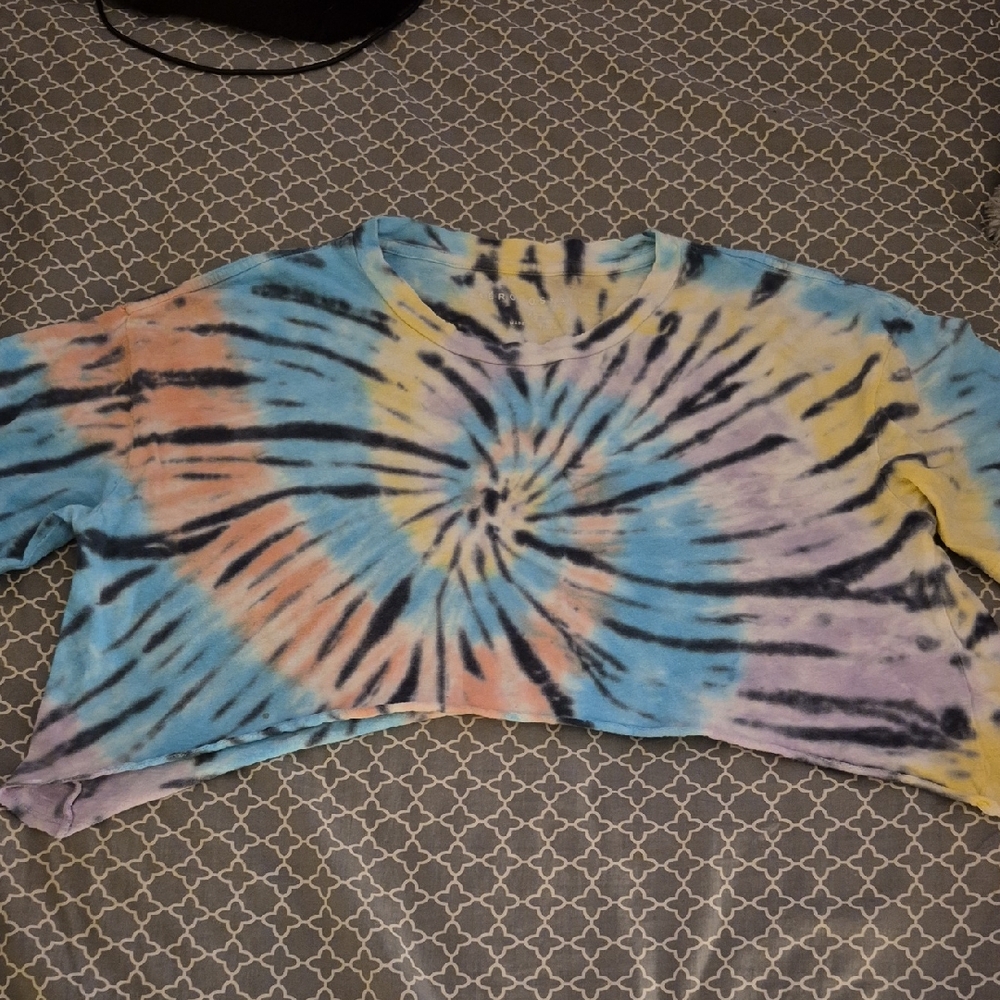 Aeropostale Multicolor Tie-Dye Kids Tee